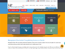 Tablet Screenshot of managementpaper.com